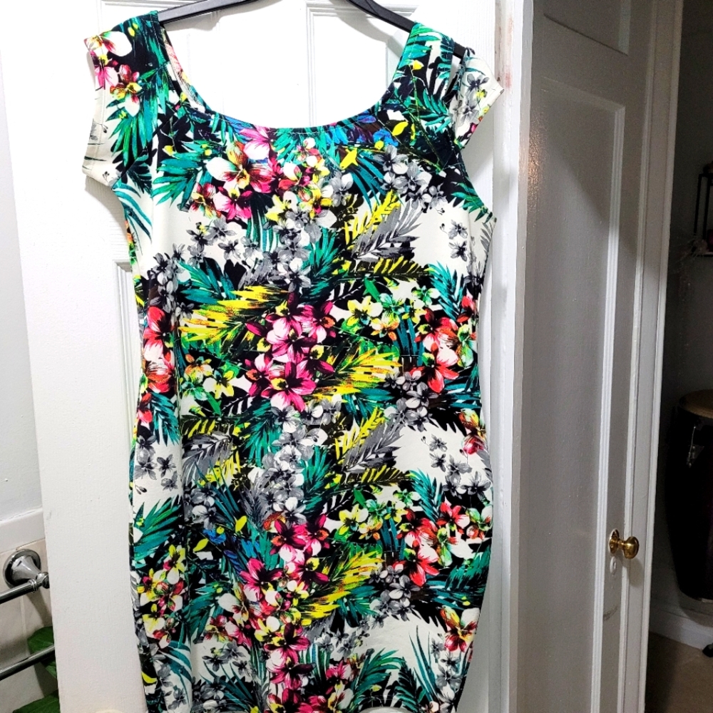 Nikki Minaj Floral Dress